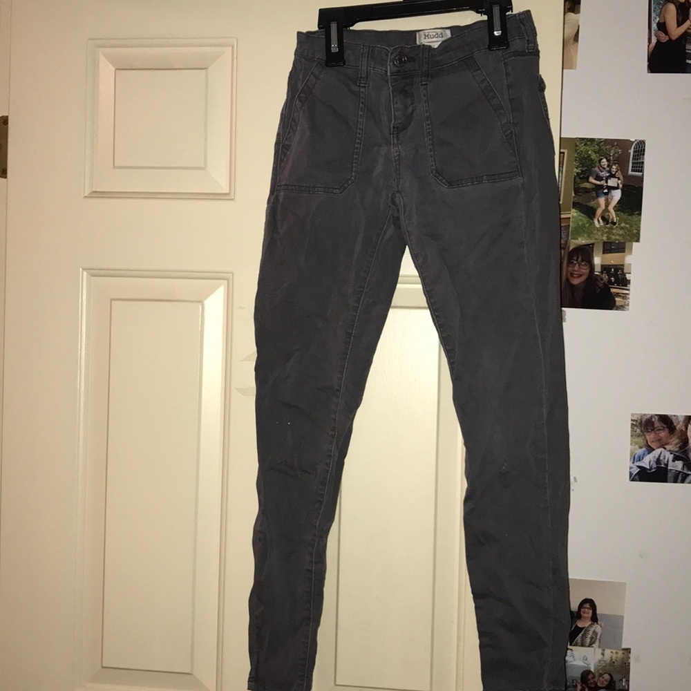 Skinny Fit Cargo Jeans